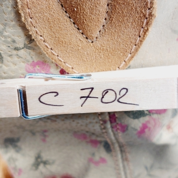 Santa Fe Yellow & Cream Leather Floral Western Heeled Bootie C702 - Picture 11 of 11